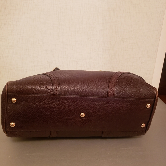 Women Gucci leather bag - Picture 6 of 8